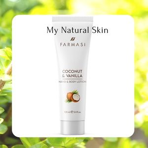 COCONUT & VANILLA  Hand & Body Lotion FARMASI DR TUNA NIB!